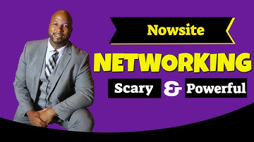 Nowsite | Nowsite Newest Feature - Nowsite Networking - what is it? 🤔 | Nowsite Marketing