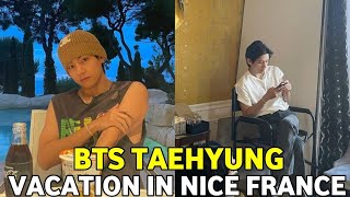 Bts Taehyung Shared His Vacation In Nice France Bts V Updates 2023