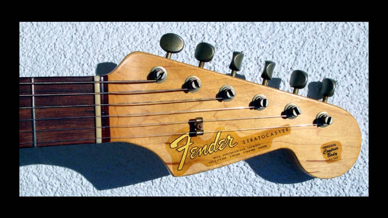 Fender Strat Headstock Decal