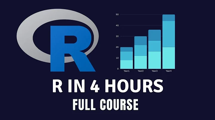 Learn R in Minutes | R Programming Full Course for 2023 🔥🔥