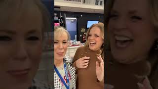 Surprise check in before In the Kitchen with Mary today on QVC2