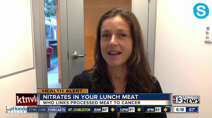 Nitrates in lunch meat