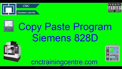 Siemens 828D Program Management – Copy & Delete Guide (Live CNC Training)
