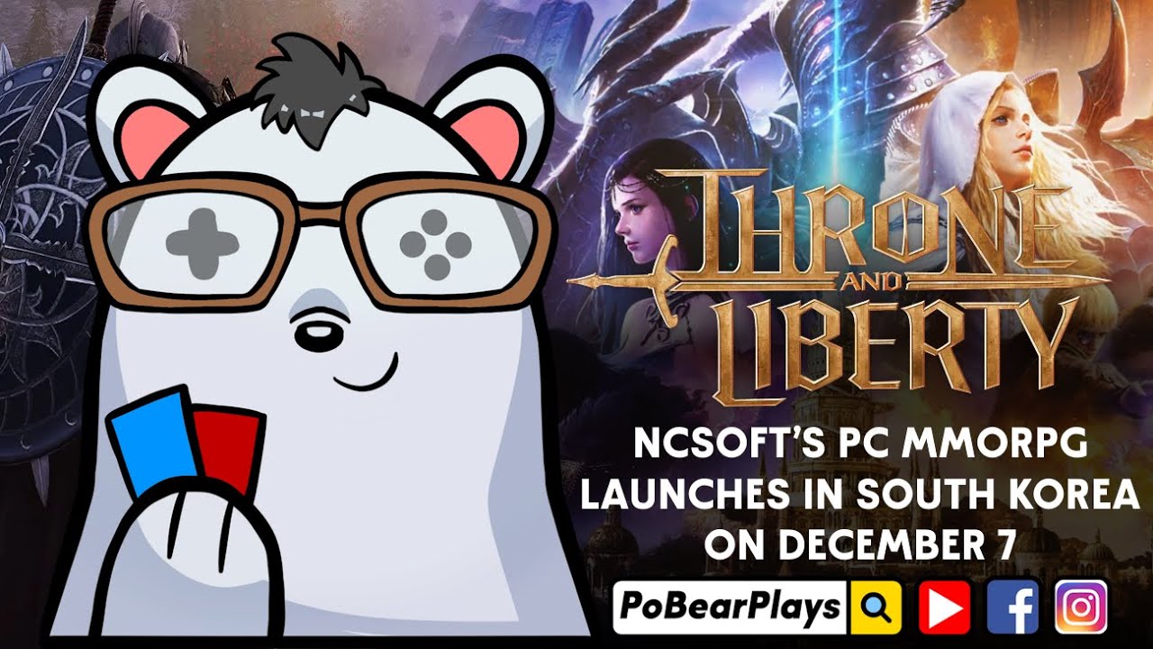 THRONE AND LIBERTY Set to Launch in Korea on December 7 at 8 PM