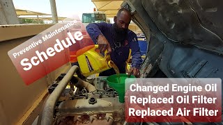 Preventive Maintenance Schedule