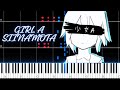 Girl A | Siinamota PIANO TUTORIAL (Sheet in the description)#siinamota #vocaloid