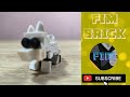 Making a white wolf 🐺 ( tutorial ) | FIM Brick