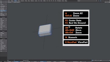 Lightwave UI - Navigate Modeler - 101