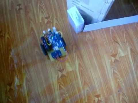 arduino wall following robot