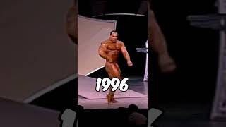 Nasser El Sonbaty 1996 VS 2002 POSING #bodybuilding #shorts