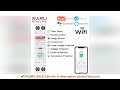 Tuya WiFi Smart Circuit Breaker MCB Timer 1P+N 63A Power Energy kWh Voltage Current Meter Protector