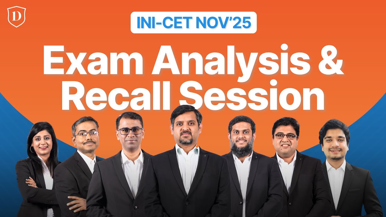 INICET NOV’2025 Exam Analysis & Recall Session | DBMCI One Live Question paper discussion |