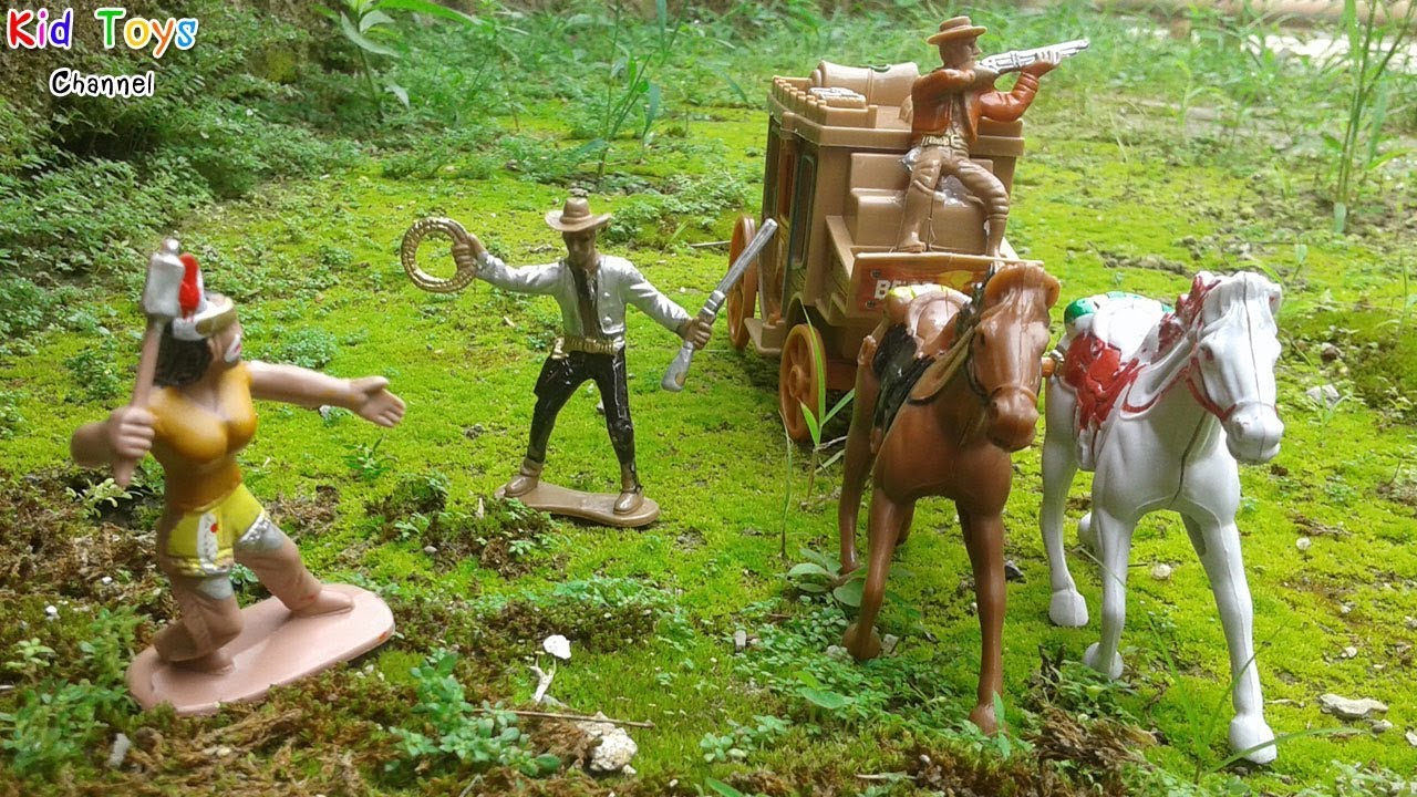 cowboy and indian playsets