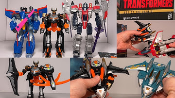 Transformers age of the primes Sideways review. Generations cybertron deluxe figure