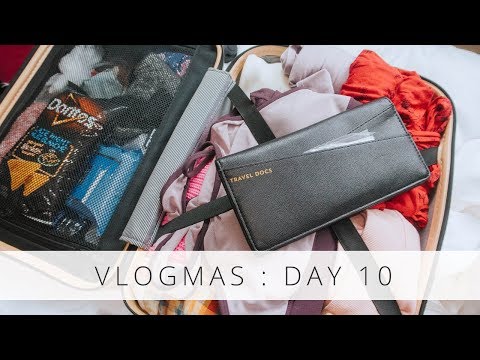 I'm Packing for A Vacation - Vlogmas 2018 Day 10 | Samantha Sito