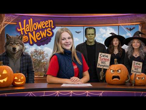 Halloween News Network Hosted by The Assistant and Fun with Batboy Ryan
