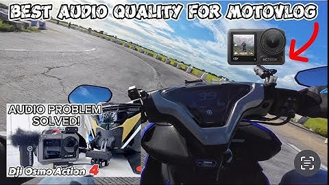 DJI OSMO ACTION 4 Real World Test | Best Audio Quality | Saramonic SR C2003 mic Adapter | Aerox V2