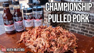 Championship Pulled Pork on the Traeger Ironwood XL | Heath Riles BBQ