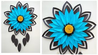 Unique Flower Wall Hanging🖼️💫 lQuick Paper Craft for Home Decoration lEasy Wall Mate DIY Wall Decor