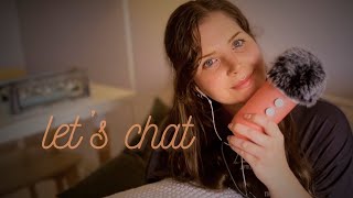 asmr | chill cozy whisper ramble 🌙✨ (clicky & tingly relaxation)