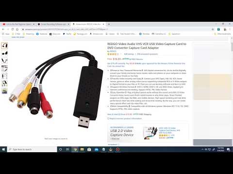 How to setup AV to USB Capture (Video & Audio)