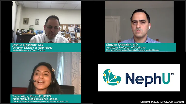 NephU - Panel Interview Dr. Lipschutz & Dr. Shiraz...