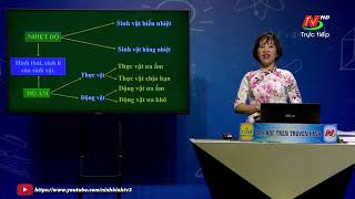 Môn Sinh học - Lớp 9: Ảnh hưởng của nhiệt độ và độ ẩm lên đời sống sinh vật |