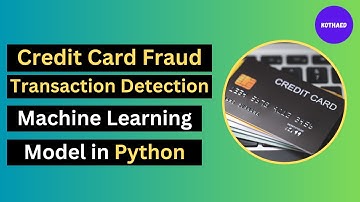 Credit Card Fraud Transaction detection Machine Learning model in Python