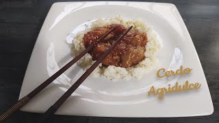 Cerdo Agridulce Comida China Auténtica (Versión Fácil)