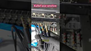 Kabel aux spliter vention #kabelaux #kabelvention #shorts