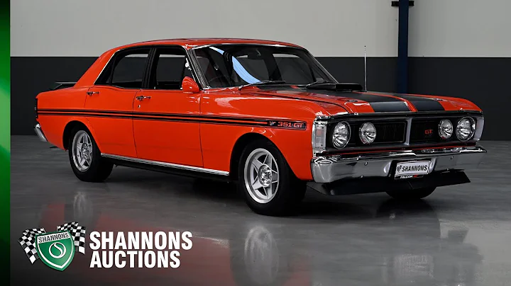 1971 Ford Falcon XY GT-HO Phase III Sedan - 2023 Shannons Summer Timed Online Auction