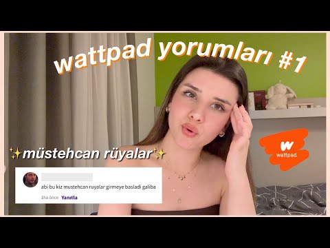 KİTABIMA GELEN WATTPAD YORUMLARINI OKUYORUZ | #Rakun