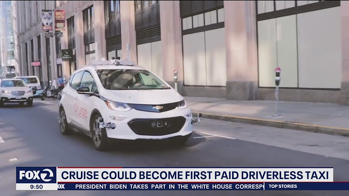 Cruise applies to have driverless taxis in San Francisco