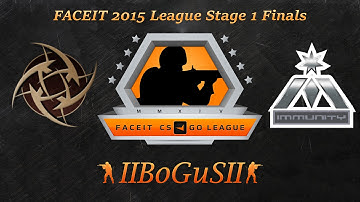 Nip vs Immunity [Dust2] - Map 2 - FACEIT 2015 League Stage 1 Finals - CSGO