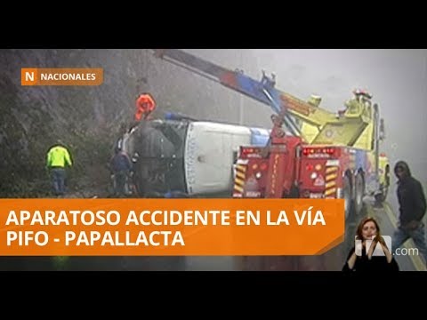 Accidente Pifo Papallacta Teleamazonas