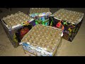 (157 shots) Hit the road jack, saturday night special, cobalt bomb and atom bomb firework cakes