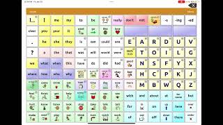 Finding a word in TouchChat Wordpower 140 w keyboard screenshot 3
