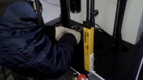 End cover shaft and commutator pressing machine