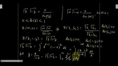 Theory of generalized functions (Gamma function) by Dr  M S Arora 10 11 2020