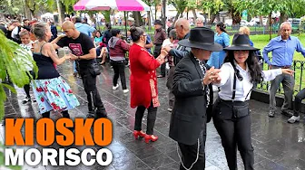 Bailando en el Kiosko Morisco en Santa María la Ribera, Ciudad de México | 4K 60p