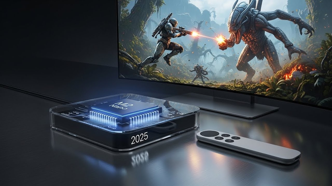 🤯 APPLE TV 2025: Утечка характеристик чипа M2 NANO раскрывает настоящего убийцу консолей AAA
