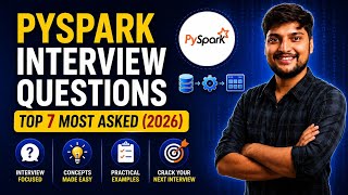 Top 7 PySpark Interview Questions (Explained for Beginners) #pyspark #dataengineering #python #yt 