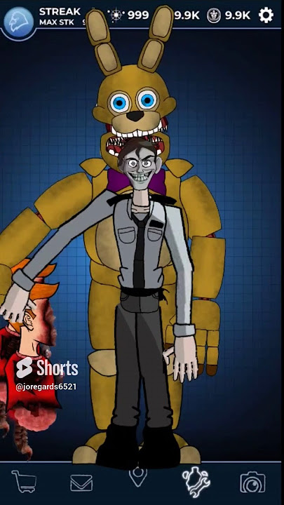 into the pit spring Bonnie ar #like #fnaf