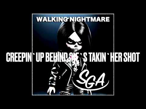 Super Glue Anxiety - Walking Nightmare (lyric video)