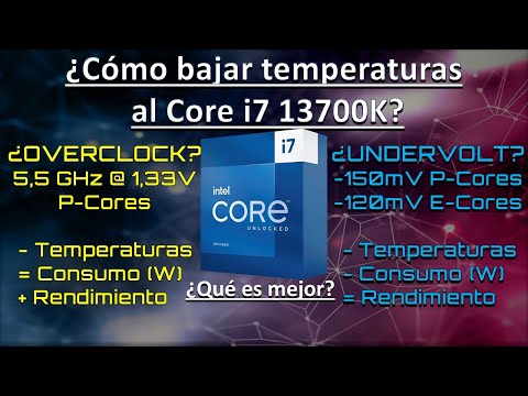 ¿Alto consumo y temperaturas con Core i7 13700K? Comparamos con Undervolt y Overclock