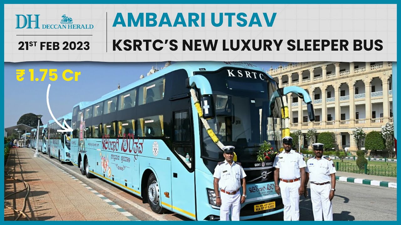 Ambaari Utsav Karnataka's newest sleeper bus is a luxury on wheels