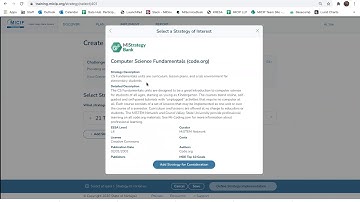MICIP Process in the Platform, Session Two: Planning Process