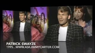 Patrick Swayze 1995 talking about his role as a woman!