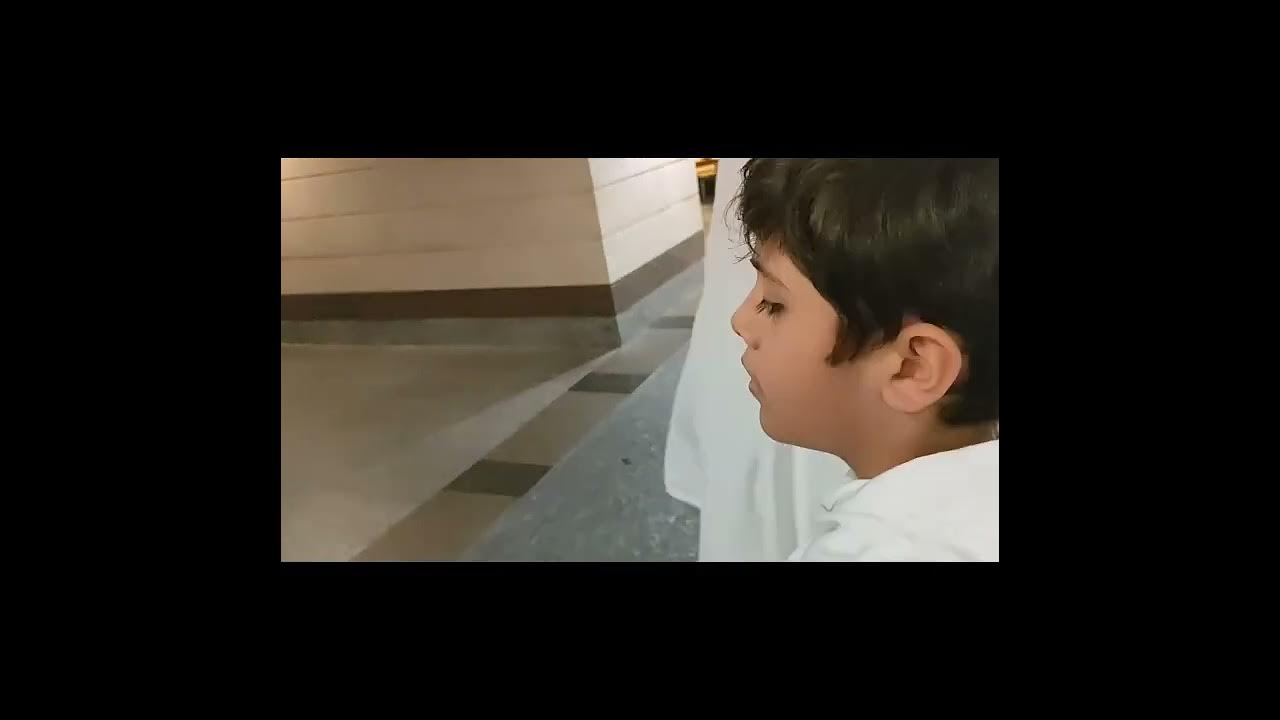 Last Step of Performing Umrah. Hair Cutting from Clock tower Makkah