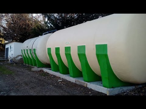 Nuevo depósito para agua de riego